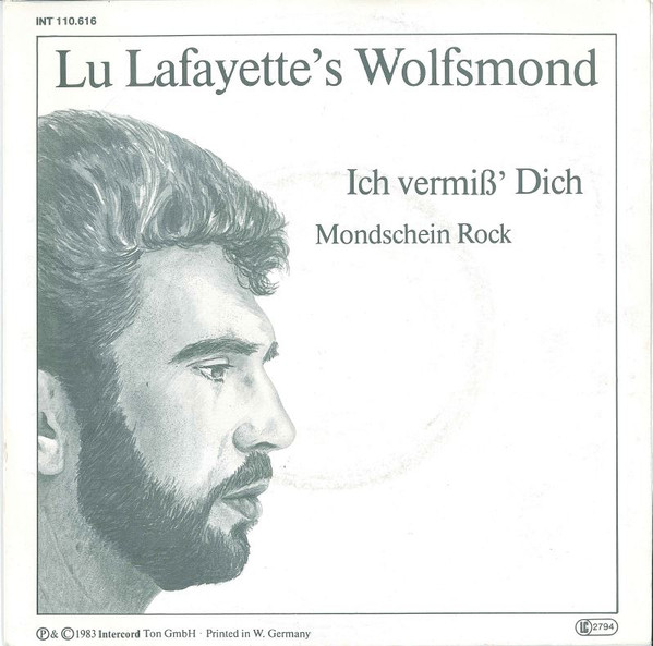 Cover Lu Lafayette's Wolfsmond* - Ich Vermiß' Dich (7, Single) Schallplatten Ankauf