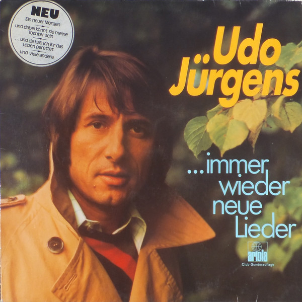 Cover Udo Jürgens - ...Immer Wieder Neue Lieder (LP, Album, Club) Schallplatten Ankauf
