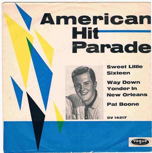 Cover Pat Boone - Sweet Little Sixteen / Way Down Yonder In New Orleans (7, Single) Schallplatten Ankauf