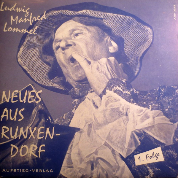 Cover Ludwig Manfred Lommel - Neues Aus Runxendorf -1. Folge (7, EP) Schallplatten Ankauf