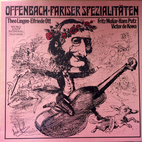 Bild Offenbach*, Theo Lingen - Elfriede Ott - Fritz Muliar - Hans Putz - Victor de Kowa - Offenbach – Pariser Spezialitäten (LP) Schallplatten Ankauf