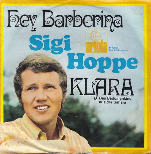 Cover Sigi Hoppe - Hey Barberina (7, Single) Schallplatten Ankauf