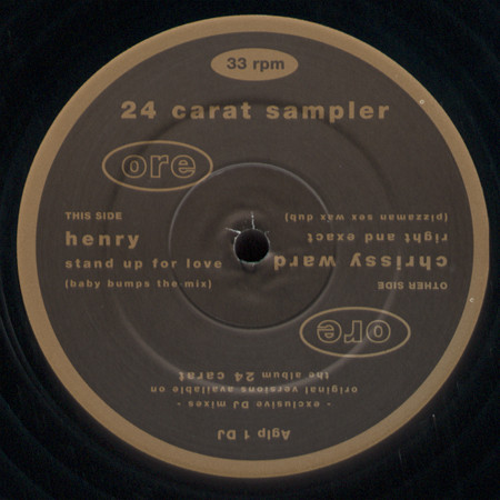 Cover Henry / Chrissy Ward - 24 Carat Sampler (12, Promo, Smplr) Schallplatten Ankauf
