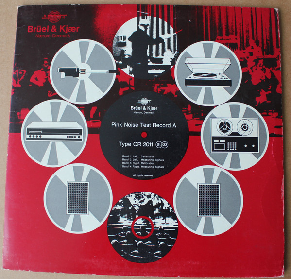 Cover No Artist - Pink Noise Test Record (LP) Schallplatten Ankauf