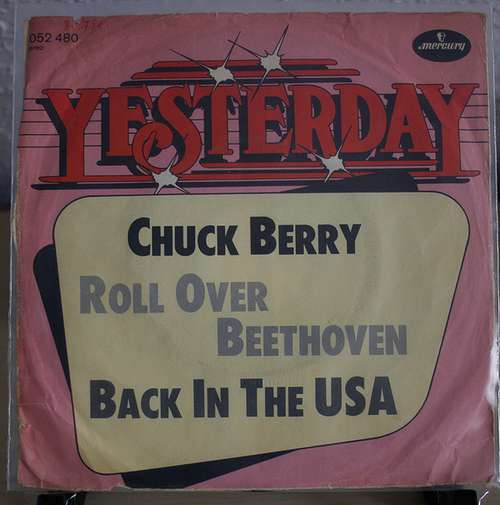 Cover Chuck Berry - Roll Over Beethoven / Back In The USA (7, Single, Blu) Schallplatten Ankauf