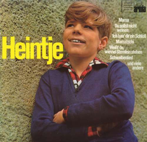 Cover Heintje Schallplatten Ankauf