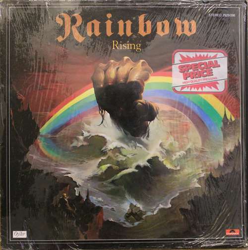 Cover Rainbow - Rising (LP, Album, RP) Schallplatten Ankauf