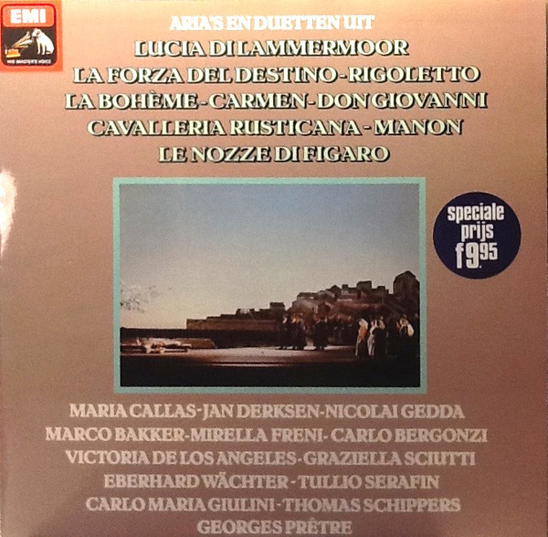 Cover Various - Aria's En Duetten (LP) Schallplatten Ankauf