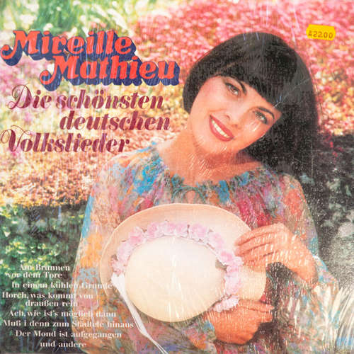 Cover Mireille Mathieu - Die Schönsten Deutschen Volkslieder (LP, Album, Gat) Schallplatten Ankauf