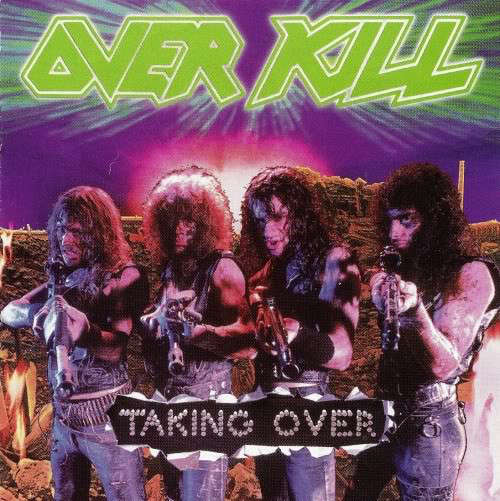 Cover Overkill - Taking Over (LP, Album) Schallplatten Ankauf