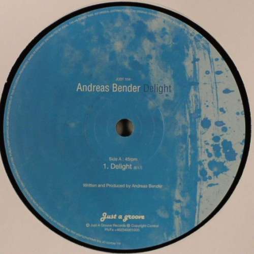 Cover Andreas Bender - Delight (12) Schallplatten Ankauf