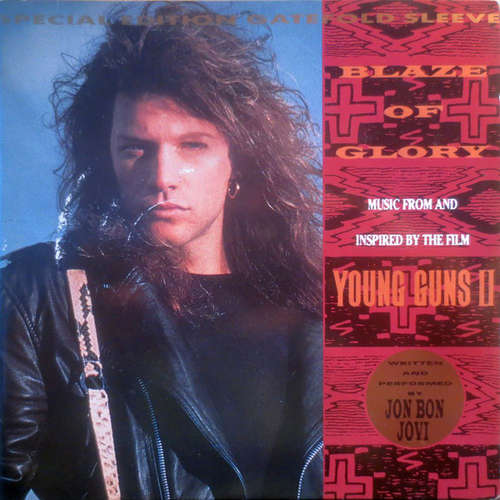 Cover Jon Bon Jovi - Blaze Of Glory (7, Single, S/Edition, Gat) Schallplatten Ankauf