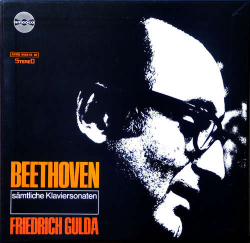 Cover Ludwig van Beethoven - Friedrich Gulda - Sämtliche Klaviersonaten (11xLP + Box) Schallplatten Ankauf