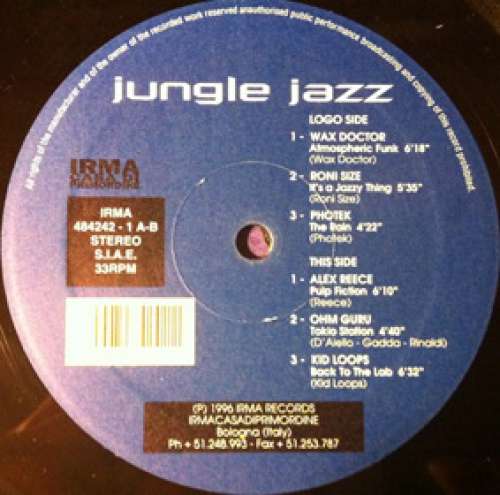 Cover Various - Jungle Jazz (2xLP, Comp) Schallplatten Ankauf
