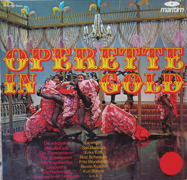 Cover Various - Operette In Gold (LP, Comp, Mono) Schallplatten Ankauf
