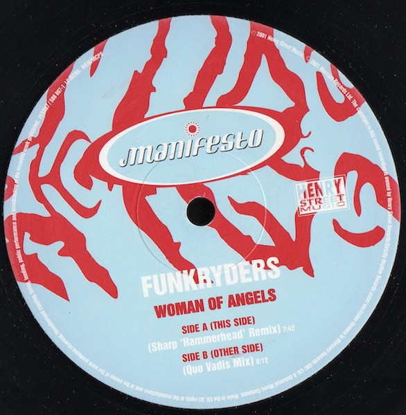 Cover Funkryders - Woman Of Angels (12) Schallplatten Ankauf