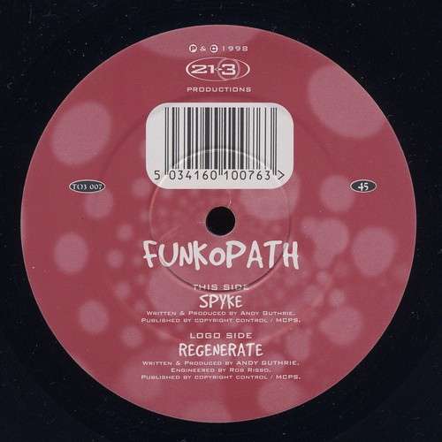 Cover Funkopath - Spyke / Regenerate (12) Schallplatten Ankauf
