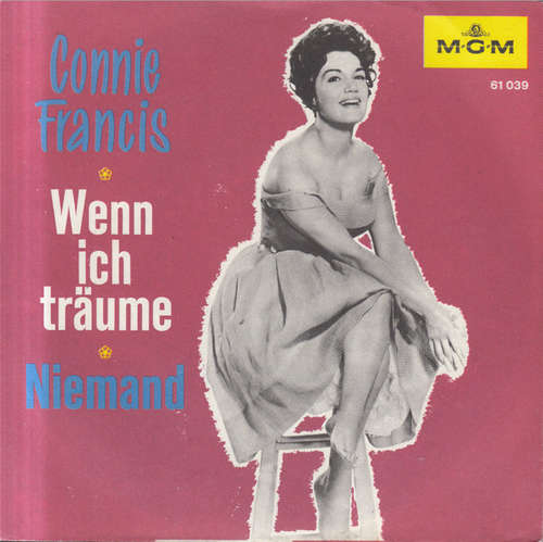 Cover Connie Francis - Wenn Ich Träume / Niemand (7, Single, Mono) Schallplatten Ankauf
