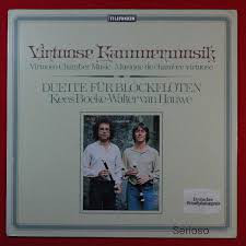 Bild Kees Boeke • Walter van Hauwe - Virtuose Kammermusik (Duette Für Blockflöten) (LP) Schallplatten Ankauf