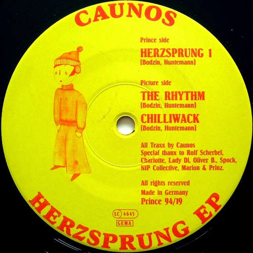 Cover Caunos - Herzsprung EP (12, EP) Schallplatten Ankauf
