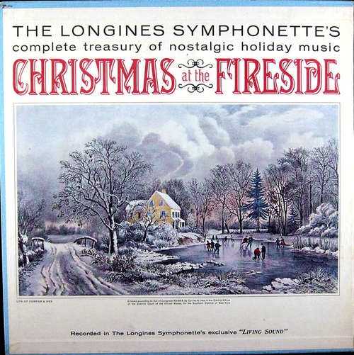 Cover The Longines Symphonette, The Holiday Choraliers - Christmas At The Fireside (4xLP + Box) Schallplatten Ankauf