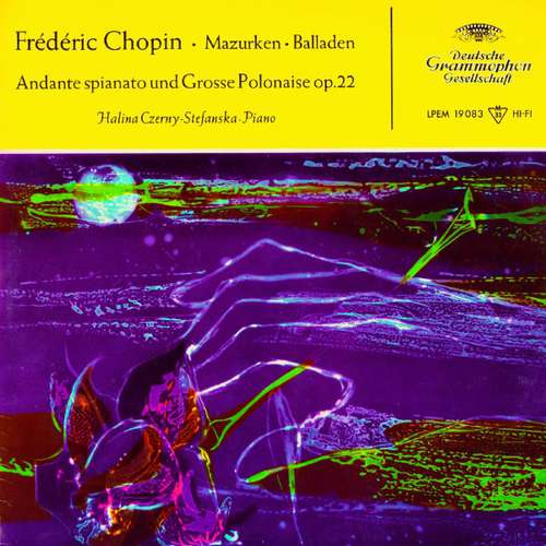 Cover Halina Czerny-Stefańska, Frédéric Chopin - Mazurken Balladen (LP, Album, Mono) Schallplatten Ankauf