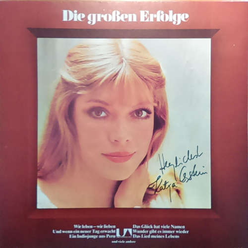 Cover Katja Ebstein - Die Großen Erfolge (LP, Comp) Schallplatten Ankauf