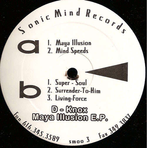 Cover D-Knox - Maya Illusion E.P. (12, EP) Schallplatten Ankauf
