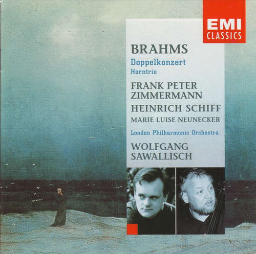 Cover Brahms*, Frank Peter Zimmermann, Heinrich Schiff, Marie Luise Neunecker, London Philharmonic Orchestra*, Wolfgang Sawallisch - Doppelkonzert - Horntrio (CD) Schallplatten Ankauf
