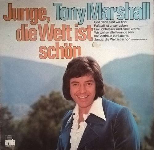 Cover Tony Marshall - Junge, Die Welt Ist Schön (LP, Album) Schallplatten Ankauf
