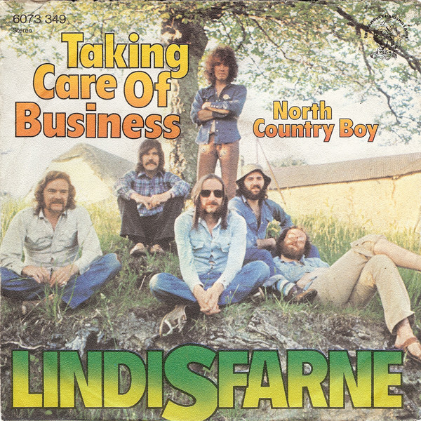 Bild Lindisfarne - Taking Care Of Business (7, Single) Schallplatten Ankauf
