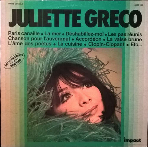 Cover Juliette Greco* - Juliette Greco (LP, Comp, RE) Schallplatten Ankauf