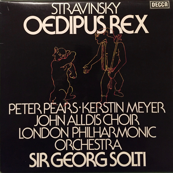 Cover Stravinsky* / John Alldis Choir, John Alldis, The London Philharmonic Orchestra, Sir Georg Solti* - Oedipus Rex (LP, Album) Schallplatten Ankauf