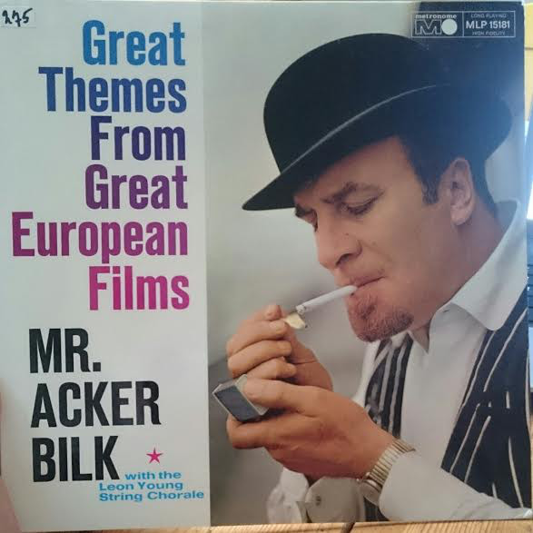 Cover Mr. Acker Bilk* With The Leon Young String Chorale - Great Themes From Great European Films (LP, Album) Schallplatten Ankauf