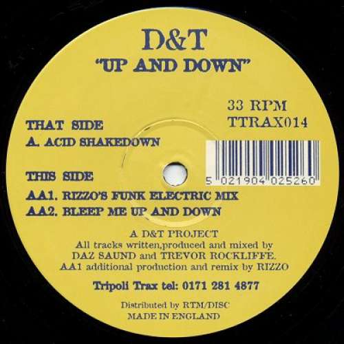 Cover D & T - Up And Down (12) Schallplatten Ankauf