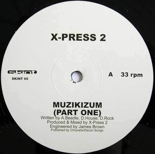 Cover X-Press 2 - Muzikizum (Parts One & Two) (12) Schallplatten Ankauf