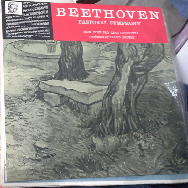 Cover Beethoven* - New York Pro Arte Orchestra Conducted By Travis Argent - Pastoral Symphony (LP) Schallplatten Ankauf