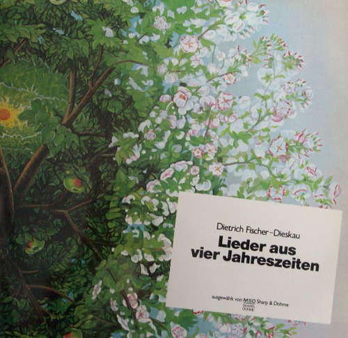 Bild Dietrich Fischer-Dieskau - Lieder Aus Vier Jahreszeiten (LP) Schallplatten Ankauf