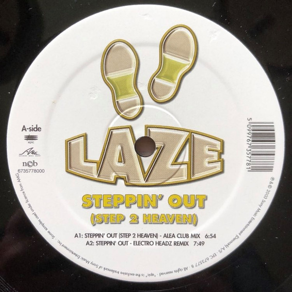 Cover Laze - Steppin' Out (Step 2 Heaven) (12) Schallplatten Ankauf