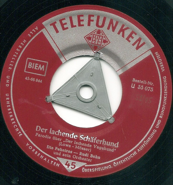 Cover Die Peheiros - Der Lachende Schäferhund (7, Single) Schallplatten Ankauf