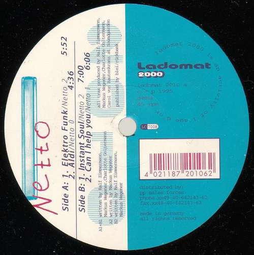 Cover Netto - Elektro Funk (12) Schallplatten Ankauf
