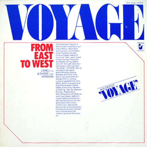 Cover Voyage - From East To West (12, Maxi) Schallplatten Ankauf