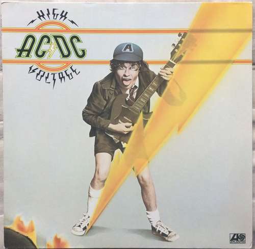 Cover AC/DC - High Voltage (LP, Album, RE) Schallplatten Ankauf