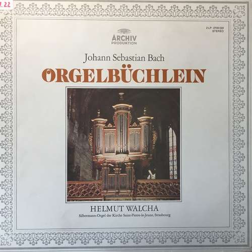 Cover Johann Sebastian Bach - Helmut Walcha - Orgelbüchlein (2xLP, Album) Schallplatten Ankauf