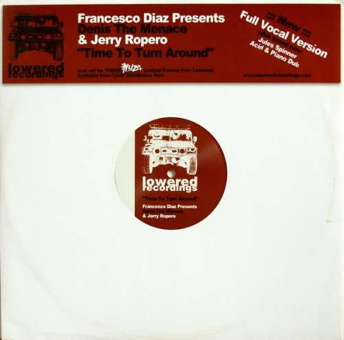 Cover Francesco Diaz Presents Denis The Menace & Jerry Ropero* - Time To Turn Around (12, Promo) Schallplatten Ankauf