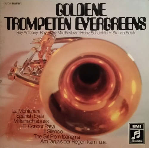 Cover Various - Goldene Trompeten Evergreens (2xLP, Album) Schallplatten Ankauf