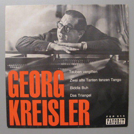 Cover Georg Kreisler - Tauben Vergiften (7, EP) Schallplatten Ankauf