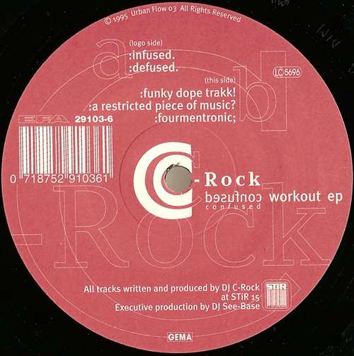 Cover C-Rock - Confused Workout EP (12, EP) Schallplatten Ankauf
