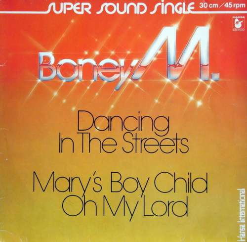 Cover Boney M. - Dancing In The Streets / Mary's Boy Child / Oh My Lord (12, Single) Schallplatten Ankauf