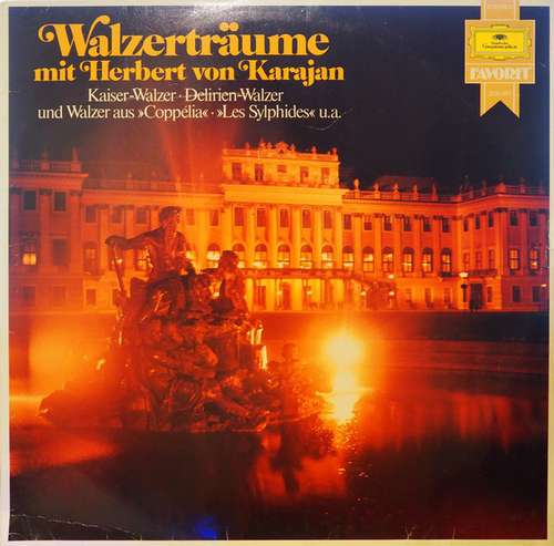 Cover Herbert von Karajan, Berliner Philharmoniker - Walzerträume (LP, Comp) Schallplatten Ankauf